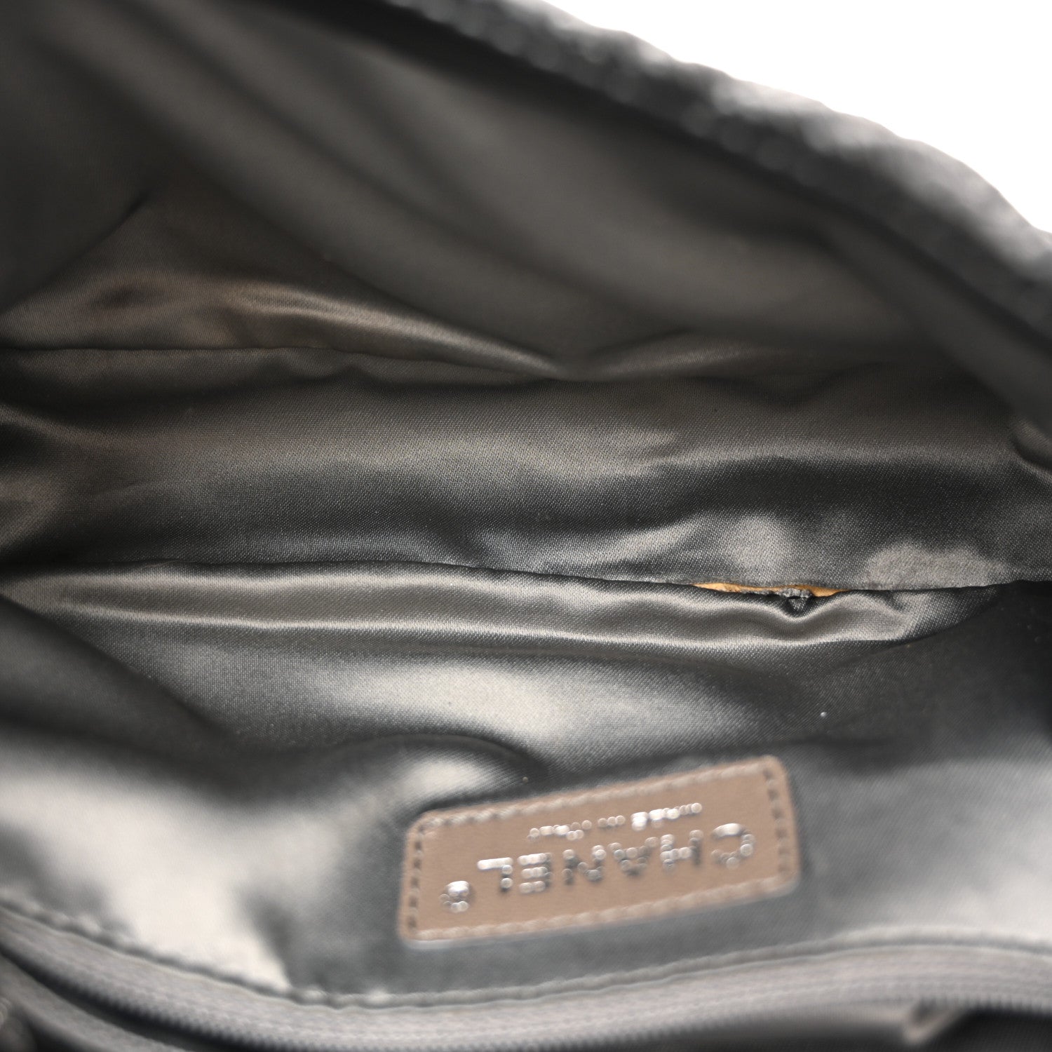 Chanel Lambskin Stitch Small Walk Of Fame Rectangular Flap Black 5 of 11