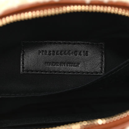 Saint Laurent Shearling Monogram Lou Belt Bag Beige 8 of 12