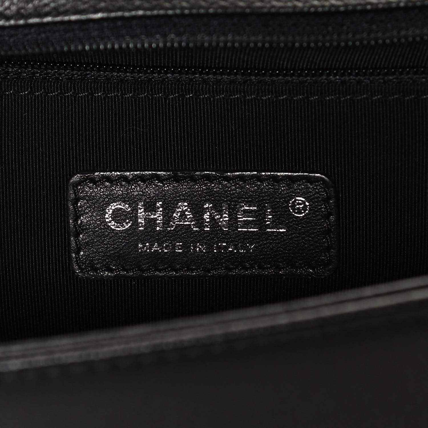 Chanel Caviar Quilted New Medium Boy Flap So Black 6 of 10