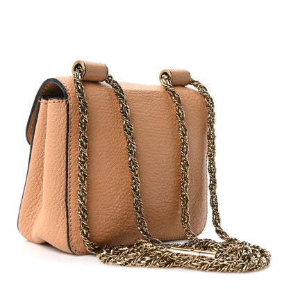Chloe Goatskin Mini Elsie Shoulder Bag Beige 3 of 10