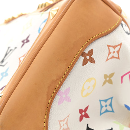 Louis Vuitton Monogram Multicolor Courtney MM White 12 of 14