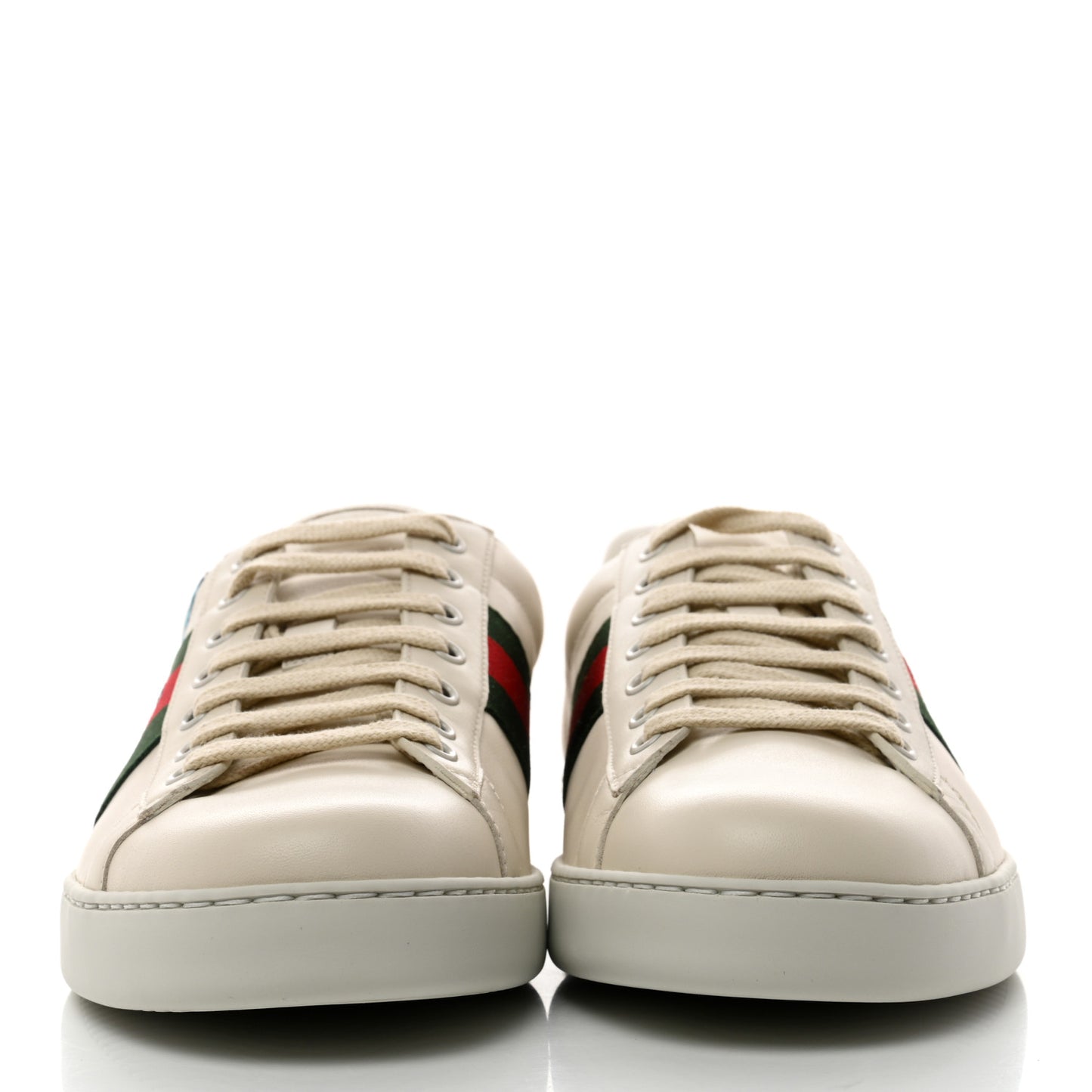 X FREYA HARTAS Calfskin Miro Soft Web Mythical Creature Embroidered Mens Ace Sneakers 11 New Mystic White