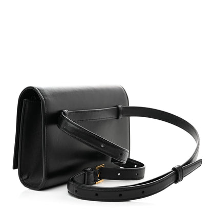 Saint Laurent Smooth Calfskin Monogram Kate Belt Bag Black 3 of 11