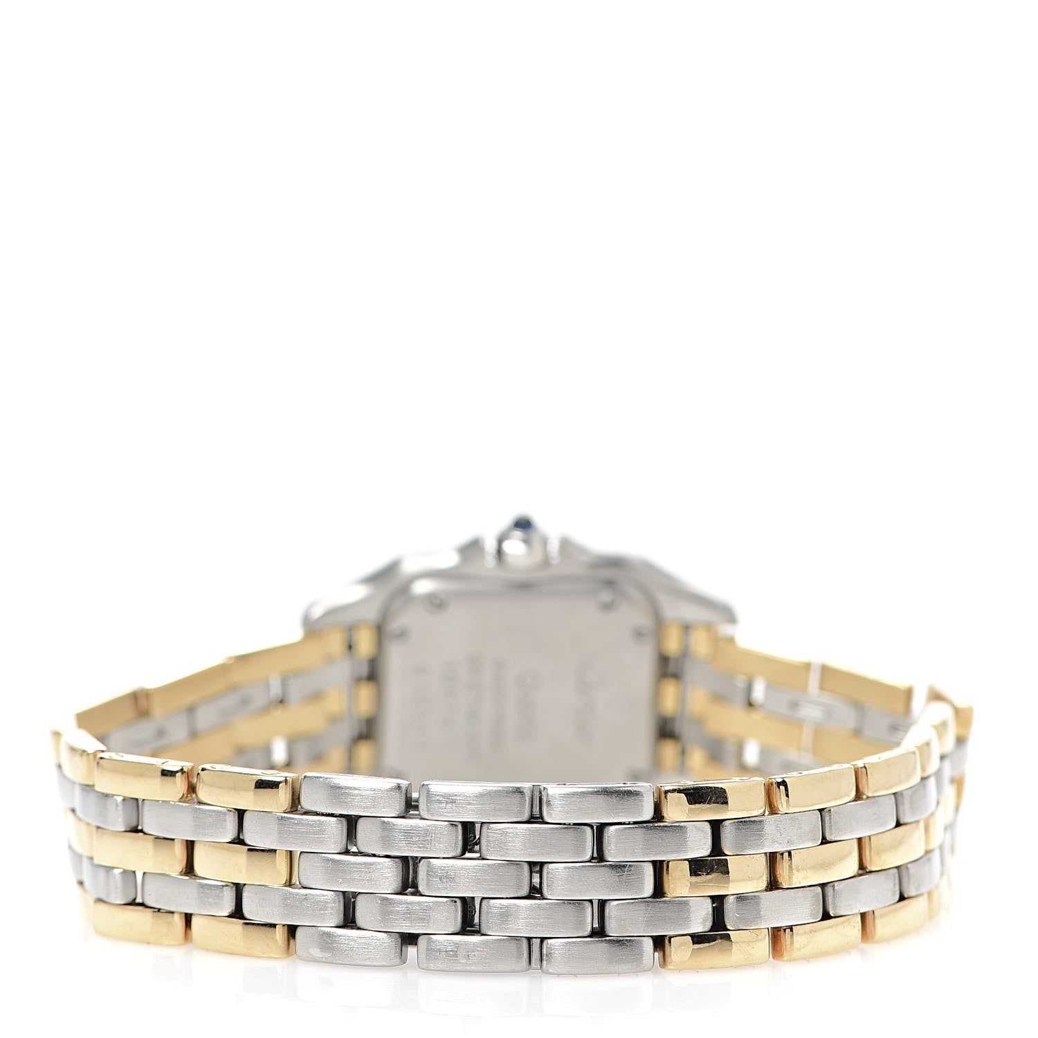 Cartier Stainless Steel 18K Yellow Gold 22mm Panthere Quartz Watch 3 of 5