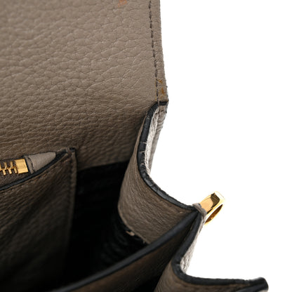 Prada Vitello Daino Crossbody Flap Argilla 14 of 14