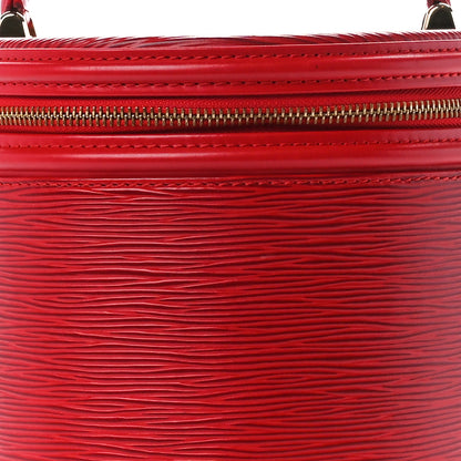 Louis Vuitton Epi Cannes Castillan Red 9 of 12