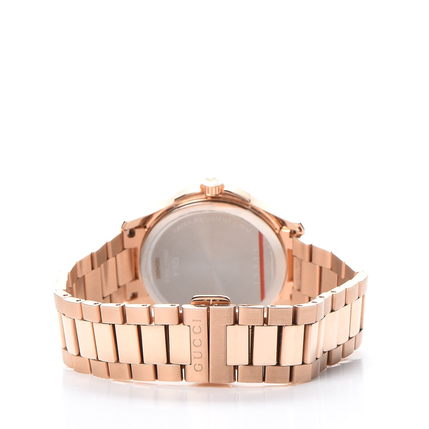 Gucci Stainless Steel 38mm G-Timeless Diamante Quartz Watch Rose 4 of 11