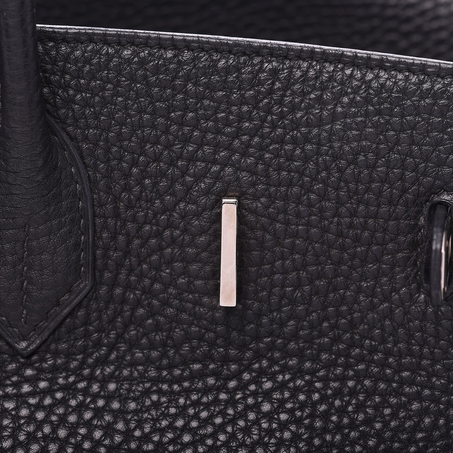 Hermes Taurillon Clemence Birkin 35 Black 8 of 28