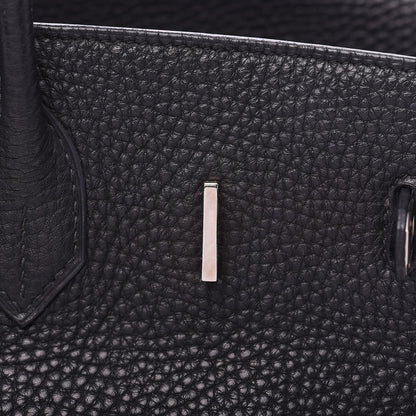 Hermes Taurillon Clemence Birkin 35 Black 8 of 28