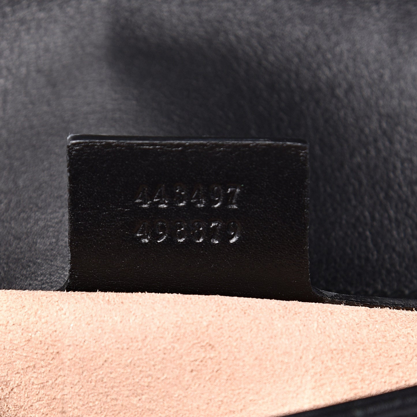 Calfskin Matelasse Studded Small Pearly GG Marmont Shoulder Bag Black