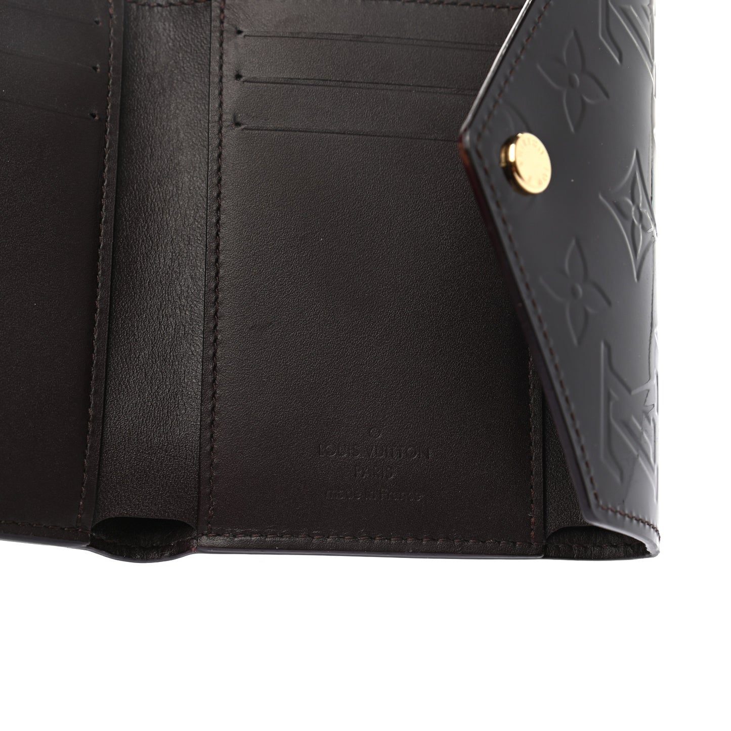 Vernis Victorine Wallet Amarante