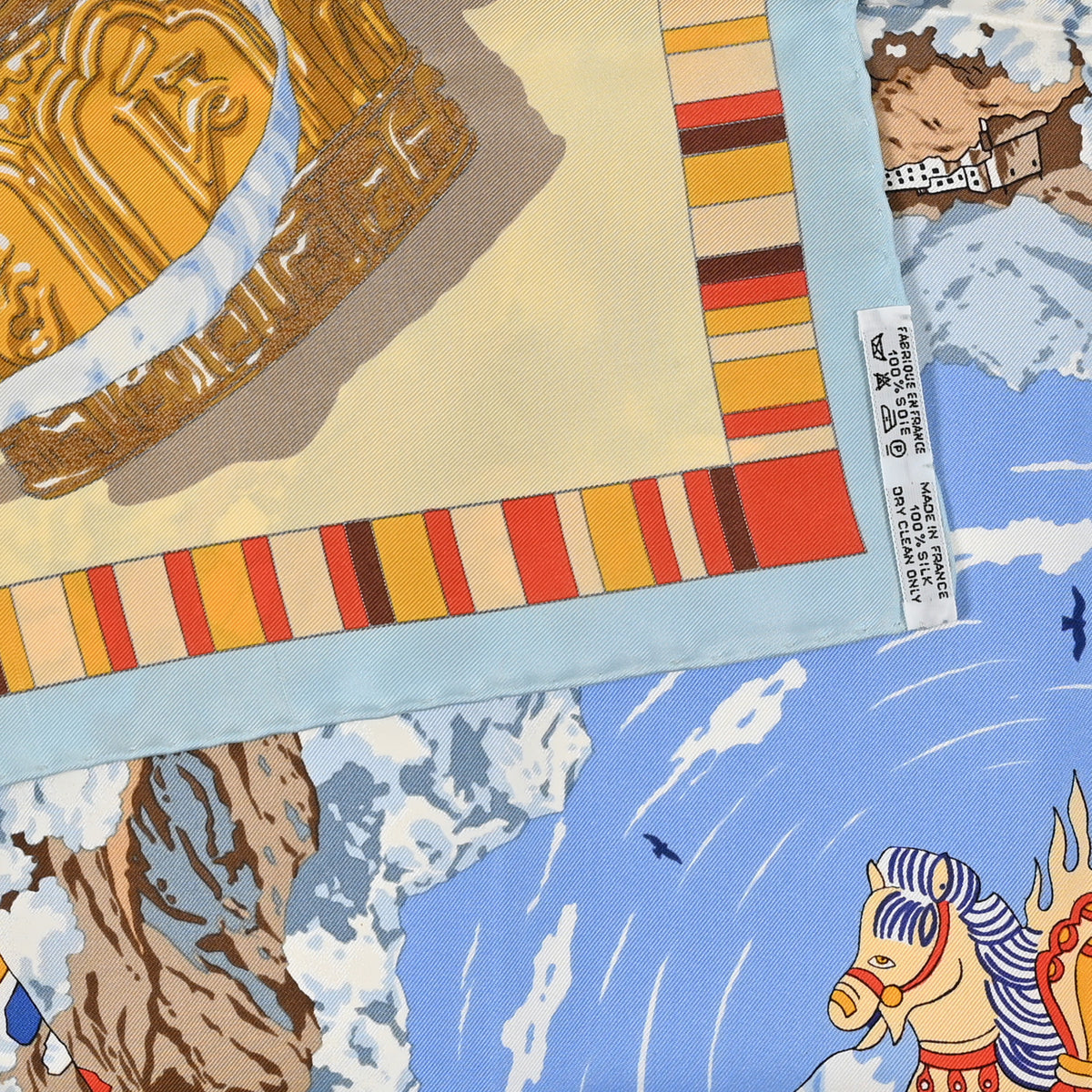 Silk Prieres au Vent Scarf 90
