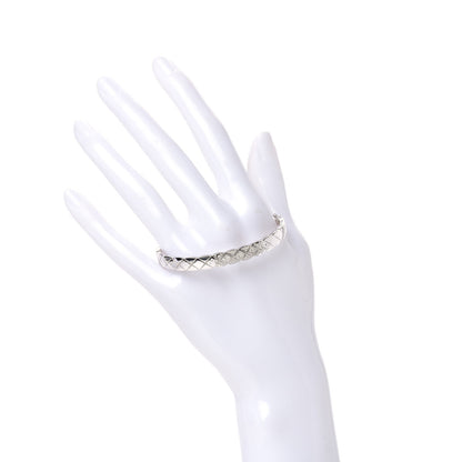 Chanel 18K White Gold Diamond Coco Crush Bracelet S 2 of 5