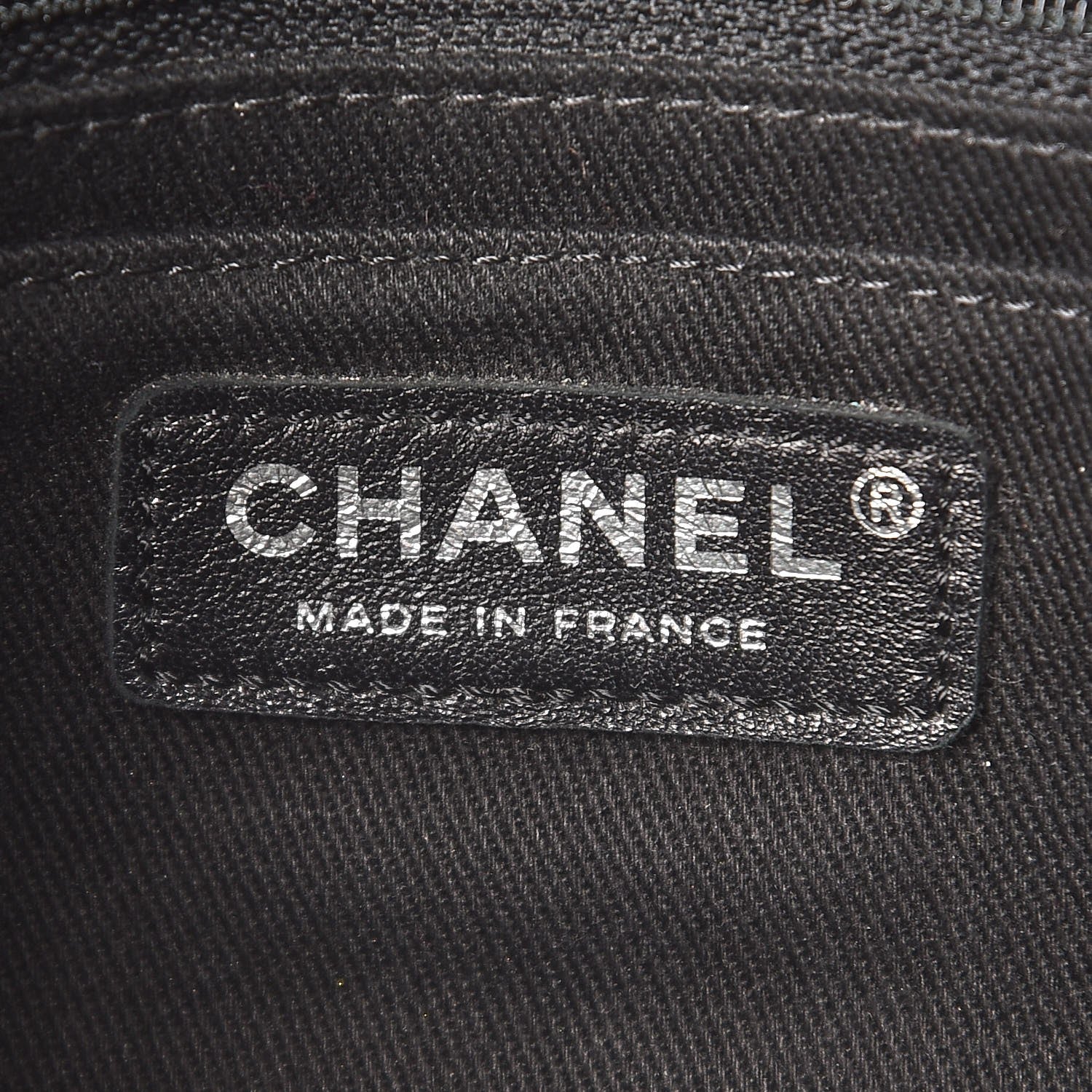 Chanel Denim Woven Medium Flap Light Blue 7 of 14