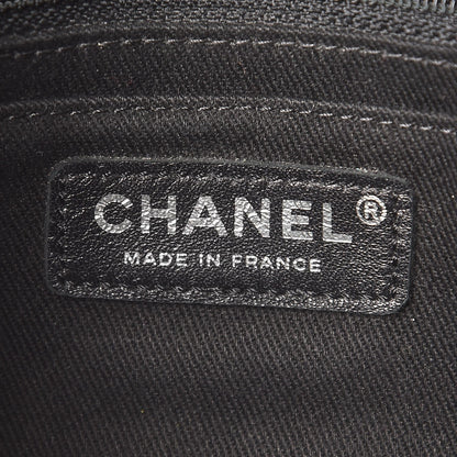 Chanel Denim Woven Medium Flap Light Blue 7 of 14