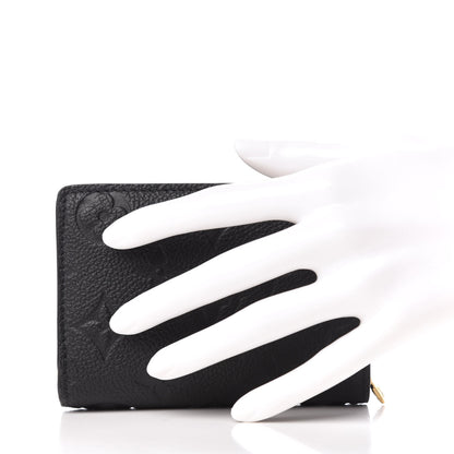 Louis Vuitton Empreinte Clea Wallet Black 2 of 7