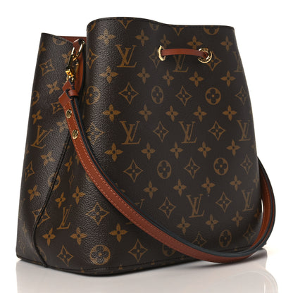 Louis Vuitton Monogram Neonoe MM Caramel 3 of 8