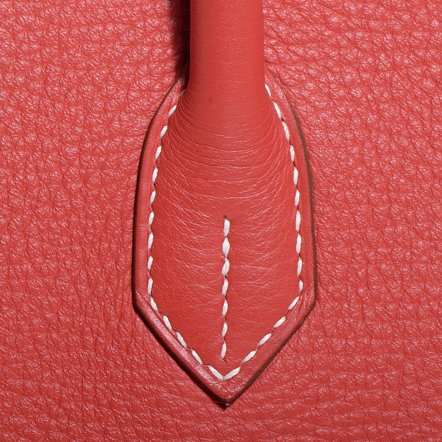 Hermes Taurillon Clemence Eclat Birkin 35 Sanguine Blanc 14 of 21