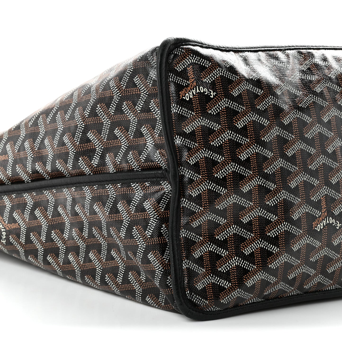 Goyardine Reversible Anjou GM Black