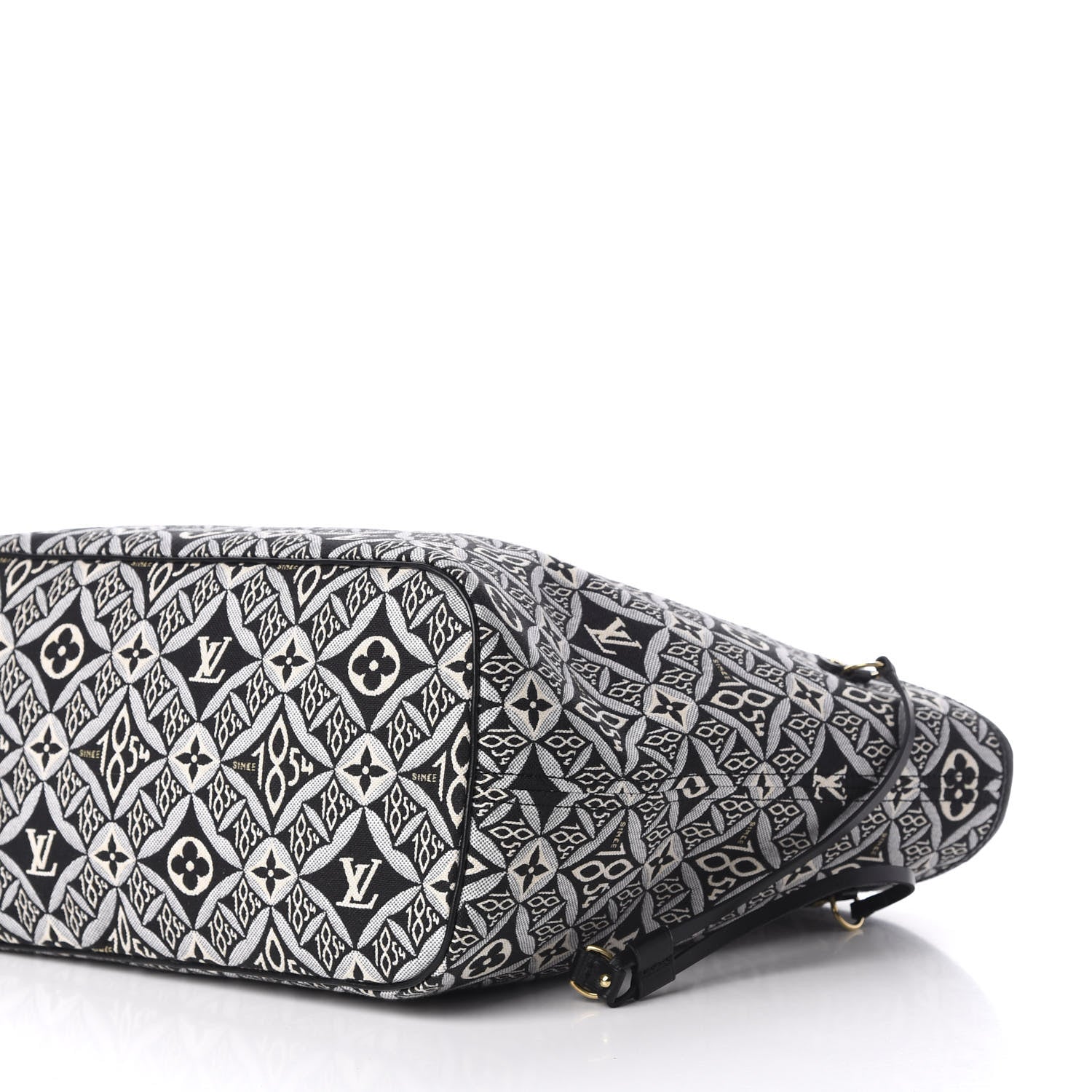 Louis Vuitton Jacquard Since 1854 Neverfull MM Grey 7 of 10