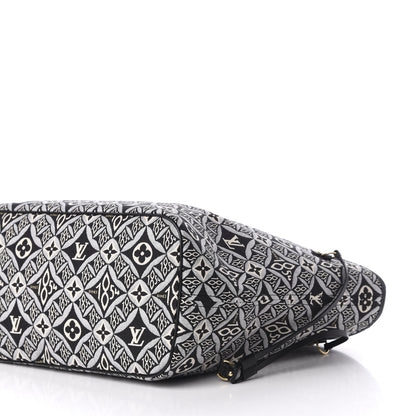 Louis Vuitton Jacquard Since 1854 Neverfull MM Grey 7 of 10