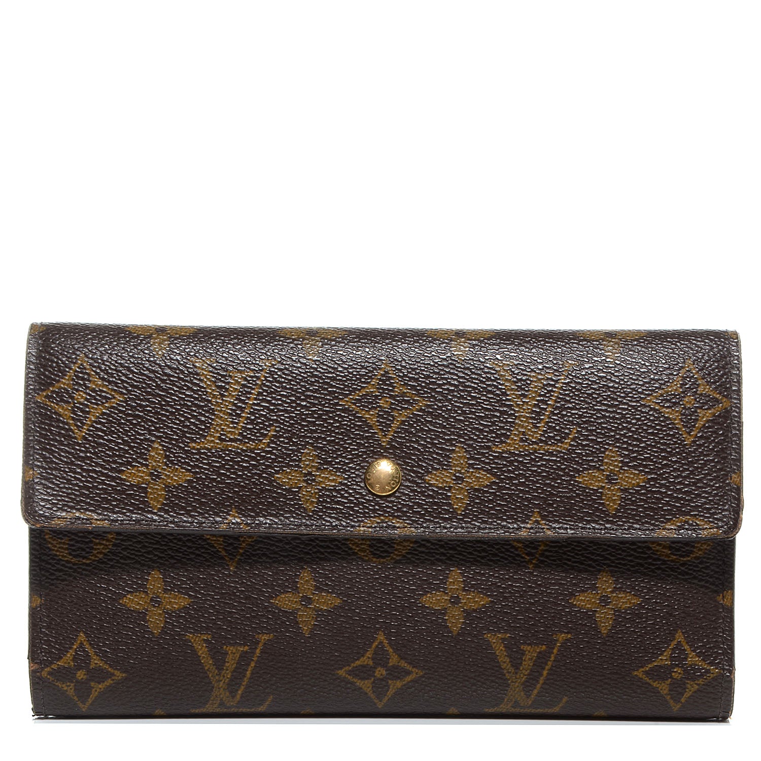 Louis Vuitton Monogram Porte Tresor International Wallet 1 of 7