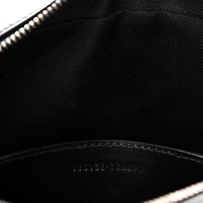 Gucci Calfskin Matelasse Monochrome Small GG Marmont Chain Shoulder Bag Black 7 of 10