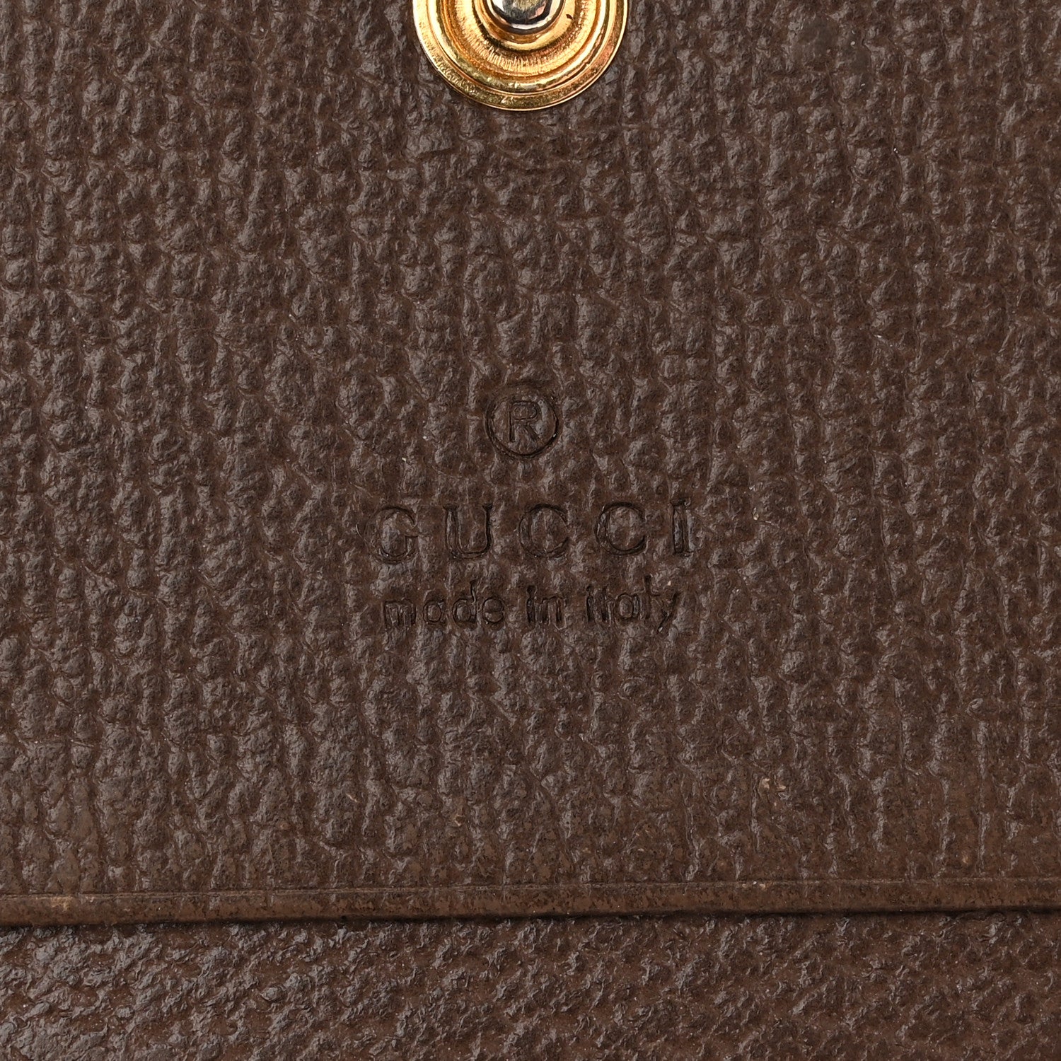 Gucci GG Supreme Monogram Web Ophidia Card Case Beige New Acero 7 of 11