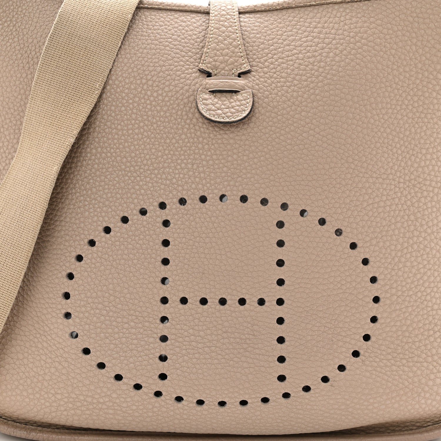 Hermes Taurillon Clemence Evelyne PM Gris Tourterelle 8 of 11