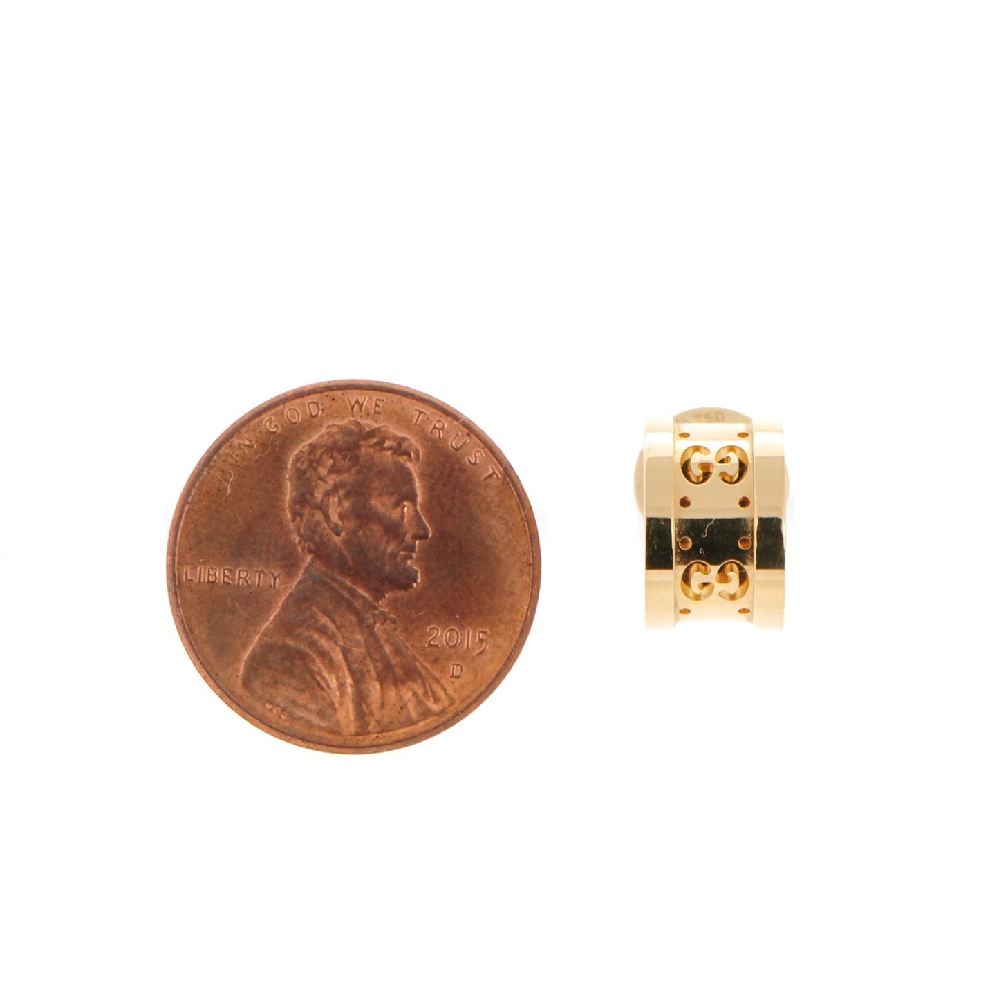 18K Yellow Gold Icon Twirl Earrings