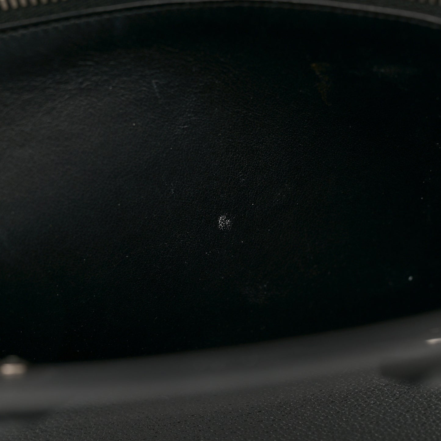 Grained Calfskin Small Sac De Jour Black