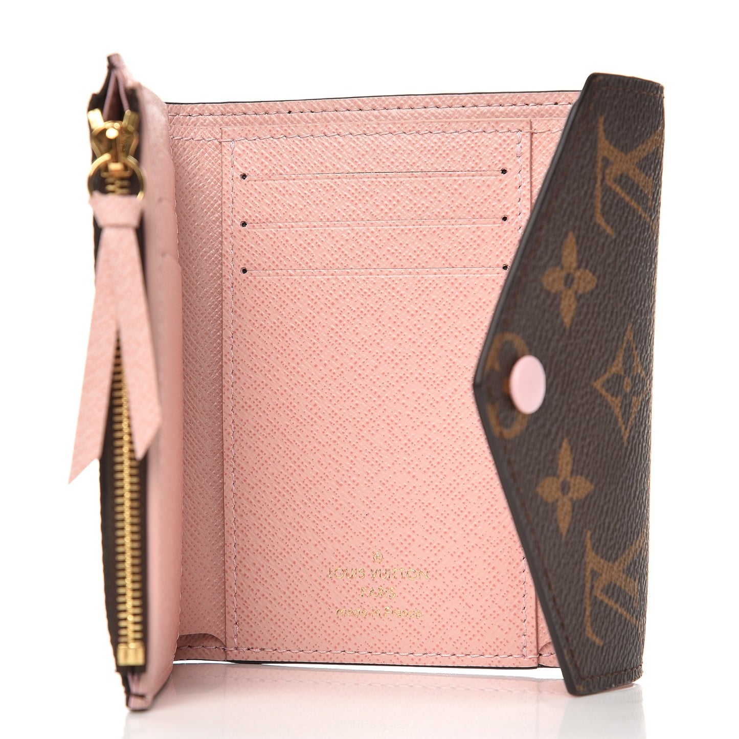 Monogram Victorine Wallet Rose Ballerine