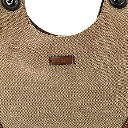 Gucci Canvas Guccissima Hobo Brown 7 of 10
