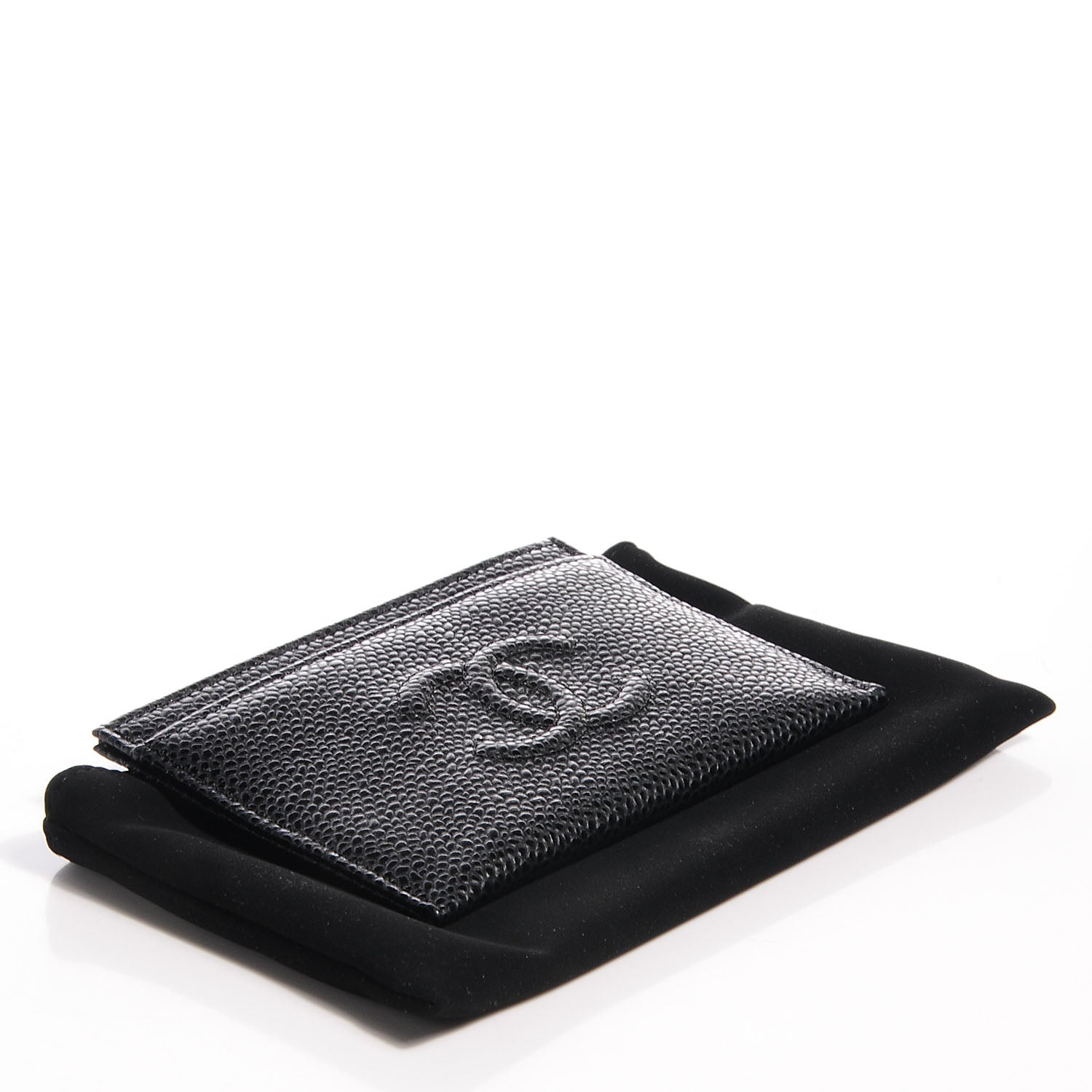 Chanel Caviar Timeless CC Card Holder Black 4 of 9