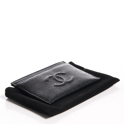 Chanel Caviar Timeless CC Card Holder Black 4 of 9