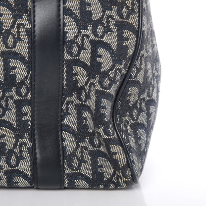 Christian Dior Denim Monogram Boston Navy 14 of 15