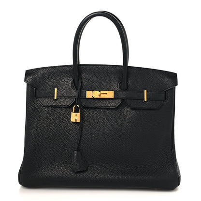Hermes Togo Birkin 35 Black 1 of 11