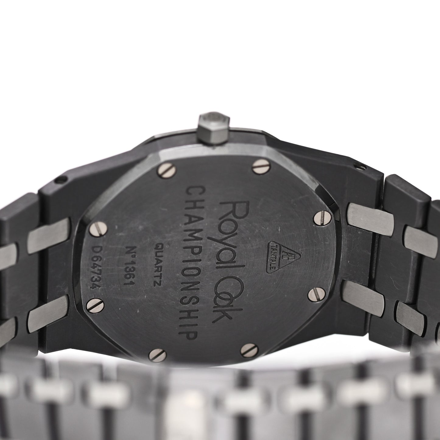 Tantalum 33mm Royal Oak Championship Quartz Watch Grey 56175TT.00.0789TT.01