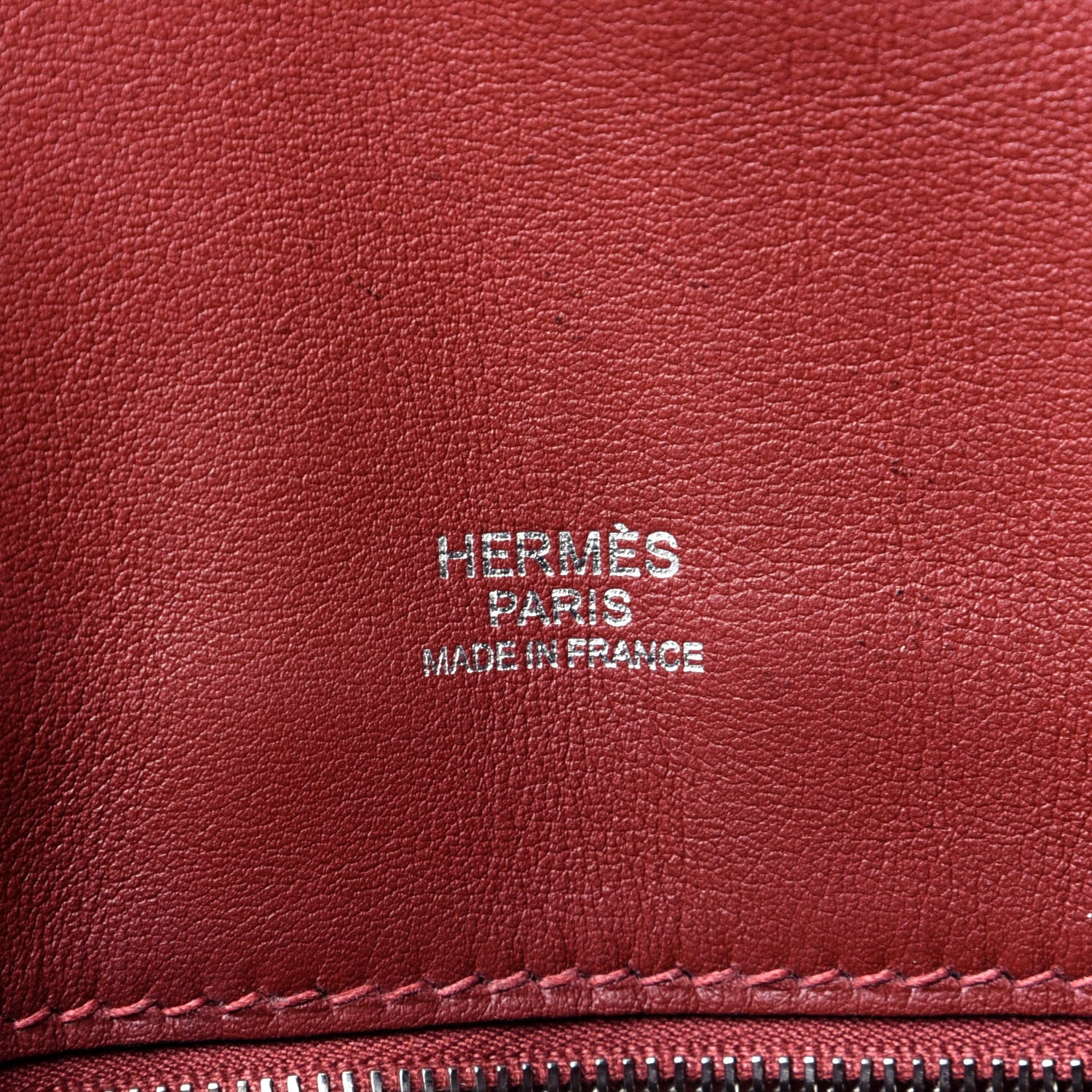 Hermes Swift Veau Doblis Mini Sac Berline 21 Rouge H Rose Indienne 6 of 8