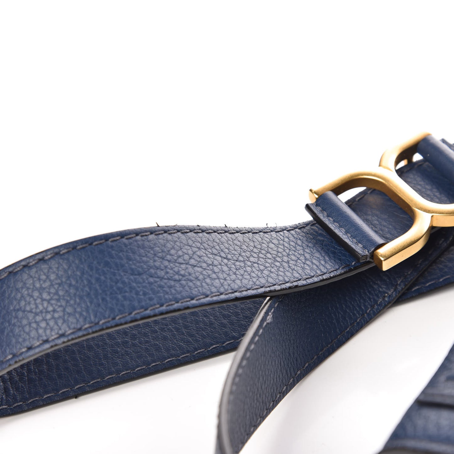 Calfskin Medium Marcie Round Crossbody Bag Royal Navy