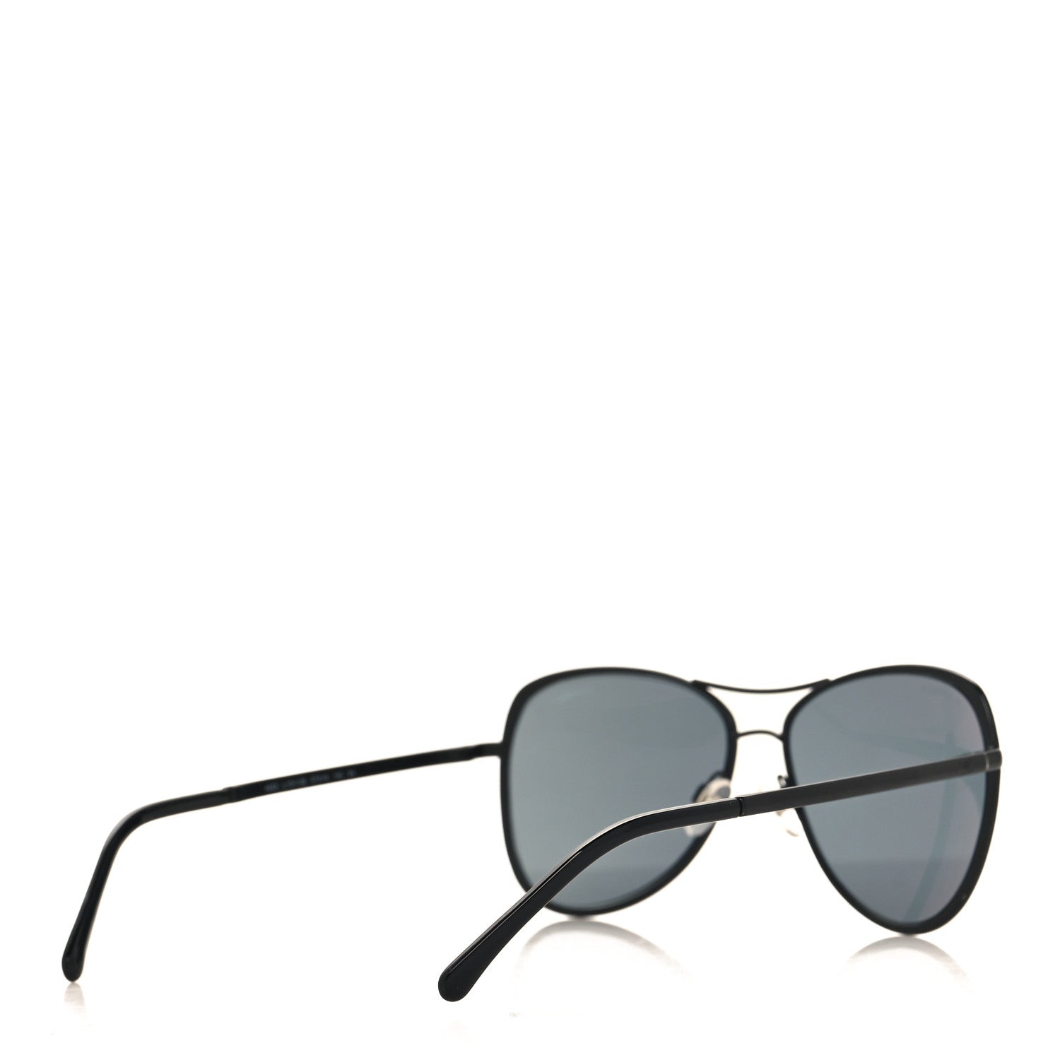 Chanel Pilot Summer Aviator Sunglasses 4223 Black 4 of 7