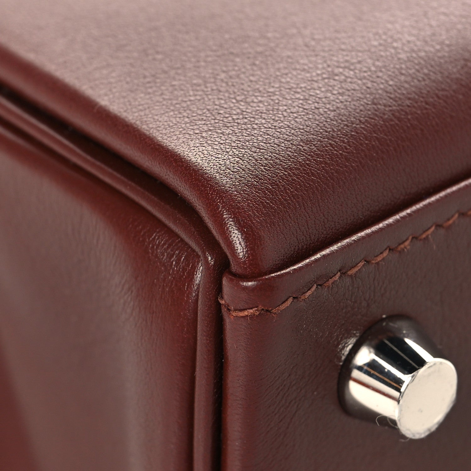 Hermes Cheri Calfskin Kelly Retourne 25 Terre 11 of 13