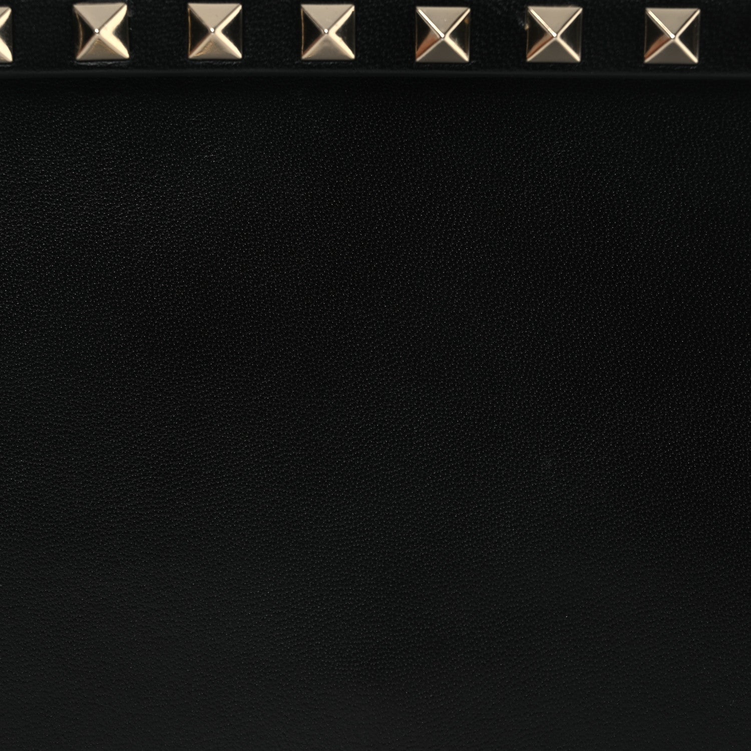 Valentino Garavani Nappa Rockstud Wristlet Clutch Black 7 of 13