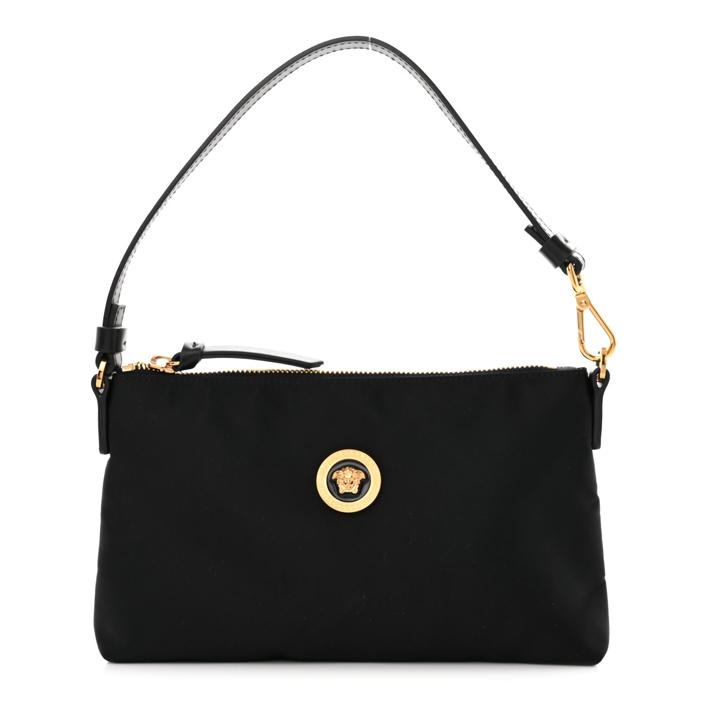 Nylon Tribute Icon Flat Pouch Black