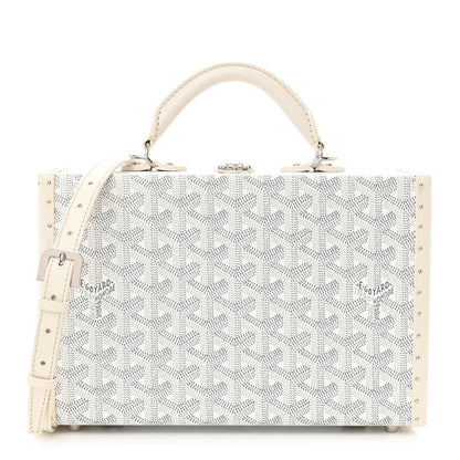 Goyard Goyardine Grand Hotel Trunk White 1 of 10