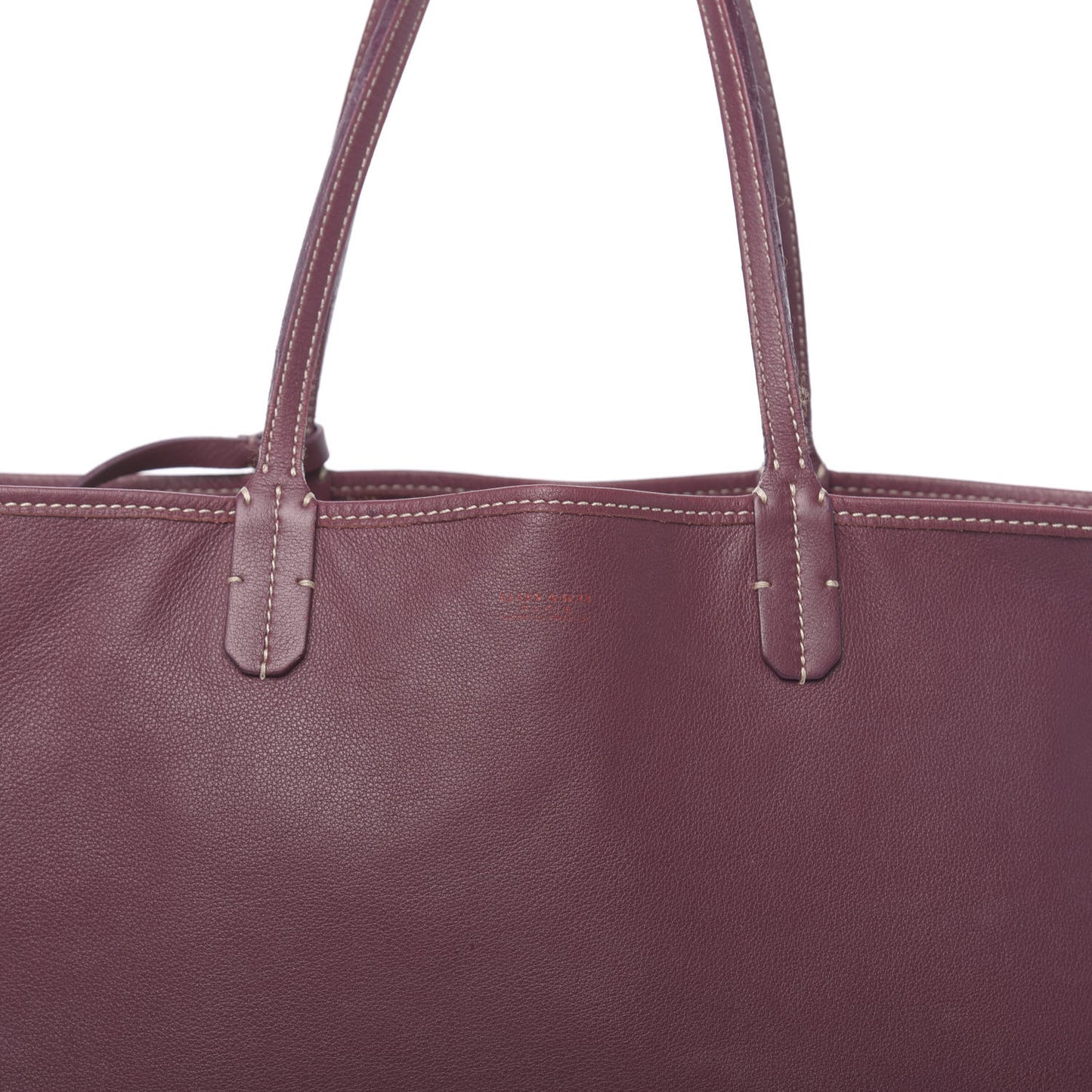 Goyardine Reversible Anjou PM Burgundy