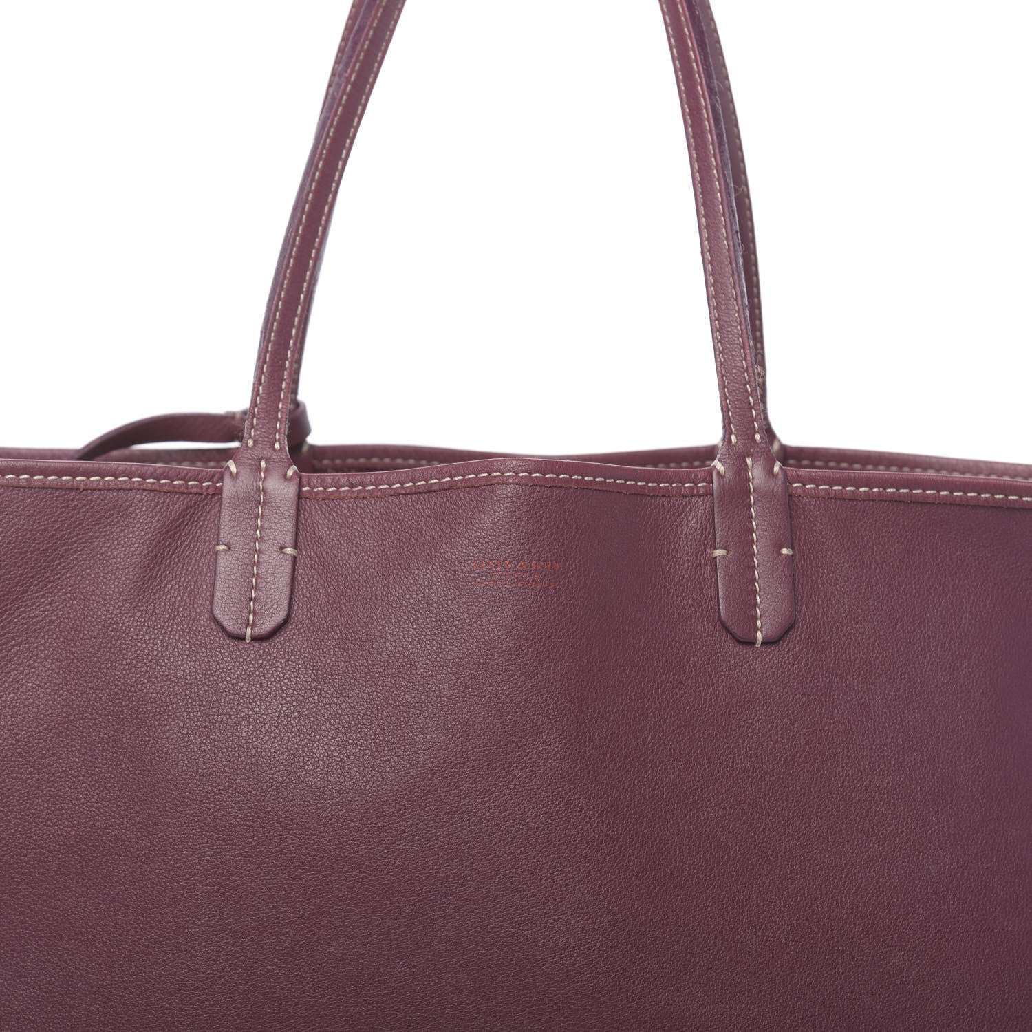 Goyard Goyardine Reversible Anjou PM Burgundy 22 of 22