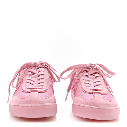 Gucci Suede Sweet GG Monogram Womens G75 Sneakers 39 Butterfly Pink 3 of 9