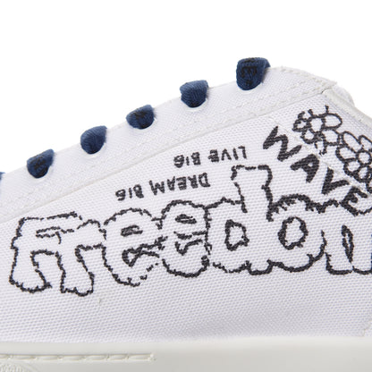Chanel Canvas Printed Pharrell Sneakers 42 White Multicolor 15 of 17