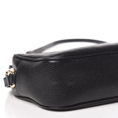Gucci Pebbled Calfskin Small Soho Disco Bag Black 8 of 12